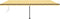 vidaXL - Luifel - automatisch - met - LED - en - windsensor - 600x350 - cm - geel - en - wit