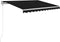 vidaXL - Luifel - automatisch - uittrekbaar - 300x250 - cm - antracietkleurig