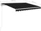 vidaXL - Luifel - automatisch - uittrekbaar - 300x250 - cm - antracietkleurig