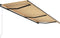 vidaXL - Luifel - automatisch - uittrekbaar - 600x300 - cm - geel - en - wit