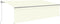 vidaXL - Luifel - automatisch - uittrekbaar - met - rolgordijn - 5x3m - crèmekleurig