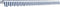 vidaXL - Luifel - handmatig - uitschuifbaar - 500 - cm - blauw - en - wit