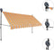 vidaXL-Luifel-handmatig-uitschuifbaar-met-LED-350-cm-geel-en-blauw