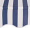 vidaXL - Luifel - handmatig - uittrekbaar - 100 - cm - blauw - en - witte - strepen