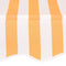 vidaXL - Luifel - handmatig - uittrekbaar - 100 - cm - oranje - en - witte - strepen