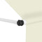 vidaXL - Luifel - handmatig - uittrekbaar - 200 - cm - crème