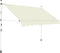 vidaXL - Luifel - handmatig - uittrekbaar - 300 - cm - crème
