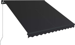 vidaXL - Luifel - handmatig - uittrekbaar - 300x250 - cm - antraciet