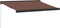 vidaXL - Luifel - handmatig - uittrekbaar - 300x250 - cm - bruin