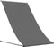 vidaXL - Luifel - uittrekbaar - 100x150 - cm - stof - en - staal - antracietkleurig