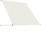 vidaXL - Luifel - uittrekbaar - 150x150 - cm - crème