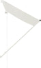 vidaXL - Luifel - uittrekbaar - 150x150 - cm - crème