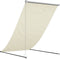 vidaXL - Luifel - uittrekbaar - 150x150 - cm - stof - en - staal - crèmekleurig