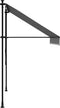 vidaXL - Luifel - uittrekbaar - 200x150 - cm - stof - en - staal - antracietkleurig