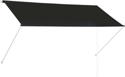 vidaXL - Luifel - uittrekbaar - 250x150 - cm - antraciet