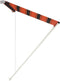 vidaXL - Luifel - uittrekbaar - 250x150 - cm - oranje - en - bruin