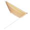vidaXL - Luifel - uittrekbaar - 400x150 - cm - geel - en - wit