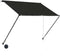 vidaXL - Luifel - uittrekbaar - met - LED - 150x150 - cm - antraciet