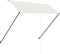 vidaXL - Luifel - uittrekbaar - met - LED - 250x150 - cm - crème