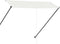 vidaXL - Luifel - uittrekbaar - met - LED - 300x150 - cm - crème