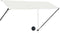 vidaXL - Luifel - uittrekbaar - met - LED - 300x150 - cm - crème