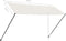 vidaXL - Luifel - uittrekbaar - met - LED - 400x150 - cm - crème