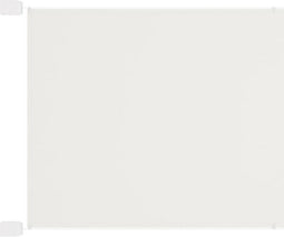 vidaXL - Luifel - verticaal - 100x1200 - cm - oxford - stof - wit