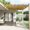 vidaXL - Luifel - verticaal - 140x270 - cm - oxford - stof - beige
