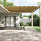 vidaXL - Luifel - verticaal - 140x600 - cm - oxford - stof - beige