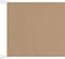 vidaXL - Luifel - verticaal - 140x800 - cm - oxford - stof - taupe