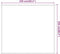 vidaXL - Luifel - verticaal - 250x420 - cm - oxford - stof - wit