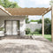 vidaXL - Luifel - verticaal - 60x360 - cm - oxford - stof - taupe