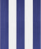 vidaXL - Luifel - vrijstaand - 300x300 - cm - stof - en - staal - blauw - en - wit
