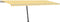 vidaXL - Luifel - vrijstaand - automatisch - 600x350 - cm - geel - en - wit