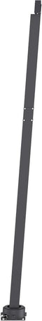 vidaXL - Luifel - vrijstaand - automatisch - 600x350 - cm - geel - en - wit