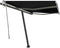 vidaXL - Luifel - vrijstaand - handmatig - uittrekbaar - 350x250 - cm - antraciet