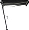 vidaXL - Luifel - vrijstaand - handmatig - uittrekbaar - 350x250 - cm - antraciet