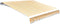 vidaXL - Luifeldoek - 3x2,5 - m - canvas - zonnebloemgeel - en - wit