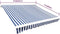 vidaXL - Luifeldoek - 4x3 - m - canvas - blauw - en - wit