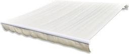 vidaXL - Luifeldoek - 4x3 - m - canvas - crème