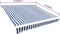 vidaXL - Luifeldoek - 6x3 - m - canvas - blauw - en - wit