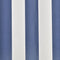 vidaXL - Luifeldoek - 6x3 - m - canvas - blauw - en - wit