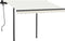 vidaXL - Luifelpaalset - 300x245 - cm - ijzer - antracietkleurig