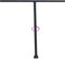 vidaXL - Luifelpaalset - 300x245 - cm - ijzer - antracietkleurig