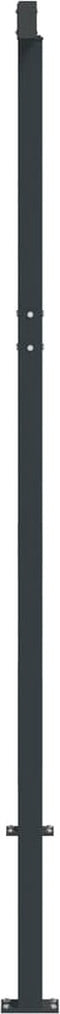 vidaXL - Luifelpaalset - 300x245 - cm - ijzer - antracietkleurig