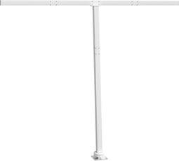 vidaXL - Luifelpaalset - 300x245 - cm - ijzer - wit