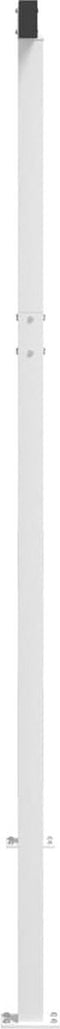 vidaXL - Luifelpaalset - 300x245 - cm - ijzer - wit