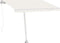 vidaXL - Luifelpaalset - 300x245 - cm - ijzer - wit