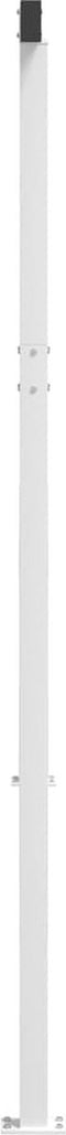 vidaXL - Luifelpaalset - 450x245 - cm - ijzer - wit