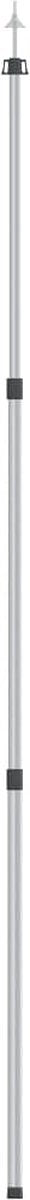 vidaXL - Luifelstok - telescopisch - 102-260 - cm - aluminium